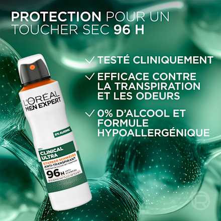 Antitranspirant Deospray Clinical Ultra  L'ORÉAL PARiS MEN EXPERT