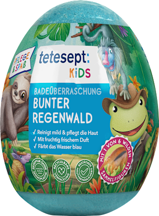 Badeüberraschung Bunter Regenwald tetesept: KIDS