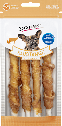 Kausnack Hund, Kaustange mit Hühnerbrust DOKAS