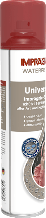 Imprägnierspray Universal für Textilien, Leder und Hightechgewebe Imprägnol