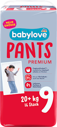Plienkové nohavičky Premium - veľ. 9 (20+ kg)  babylove