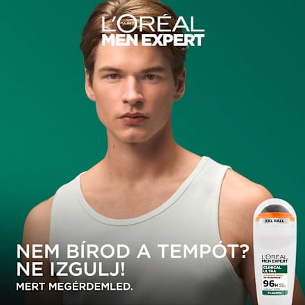 Férfi deo roll-on, Clinical ultra L'ORÉAL PARiS MEN EXPERT
