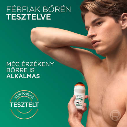 Férfi deo roll-on, Clinical ultra L'ORÉAL PARiS MEN EXPERT