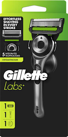 Pánsky holiaci strojček Labs + 1 NH a držiak Gillette