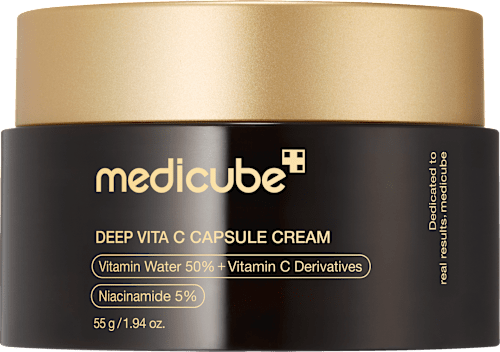 Crema de față cu capsule de Vitamina C medicube
