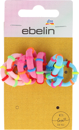 Gumice za kosu – šarene ebelin