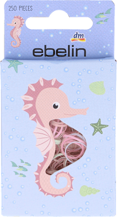 Силиконови ластичета за коса в кутия ebelin