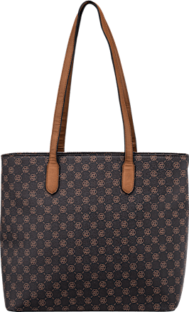 Shopper braun gemustert  keine Marke