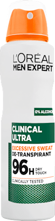 Deodorant spray Clinical Ultra L'ORÉAL PARiS MEN EXPERT