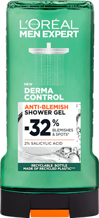 Gel de duș Derma Control L'ORÉAL PARiS MEN EXPERT