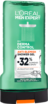 Gel de duș Derma Control L'ORÉAL PARiS MEN EXPERT