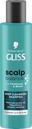 Hĺbkovo-čistiaci šampón na vlasy scalp balance DEEP CLEANSING Schwarzkopf GLISS