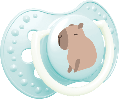 dudlík silikonový Capichill 0-6m LOVI