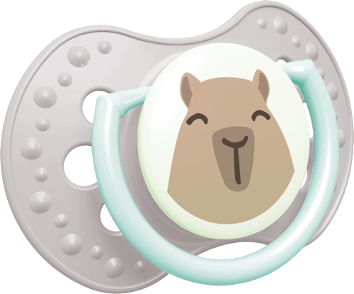 dudlík silikonový Capichill 0-6m LOVI