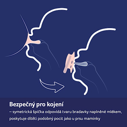 dudlík silikonový Capichill 0-6m LOVI