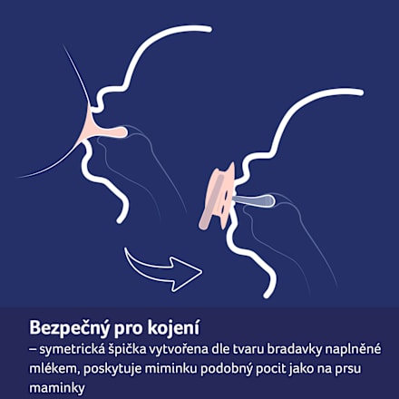 dudlík silikonový Teddy Love 0-6m LOVI