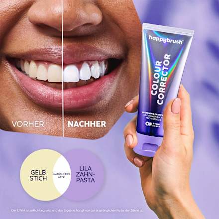 Zahnpasta Colour Corrector happybrush