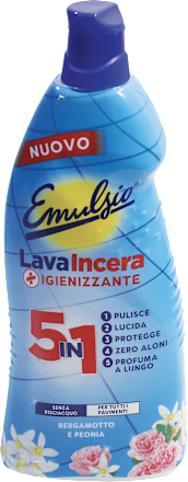 LavaIncera igienizzante a bergamotto e peonia Emulsio