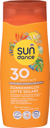 Mleko za sunčanje, preplanulost i zaštitu sa visokim faktorom zaštite, SPF30 SUNDANCE