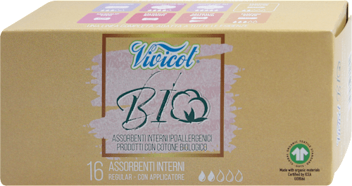 Assorbenti interni Bio regular Vivicot