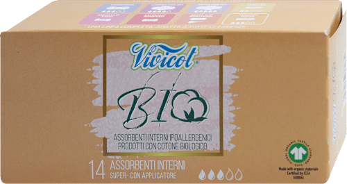 Assorbenti interni Bio super Vivicot