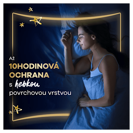 vložky s křidélky Ultra Secure Night, velikost 4 always