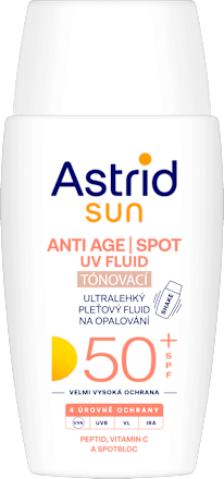 sun pleťový fluid Anti Age SPF50+ Astrid