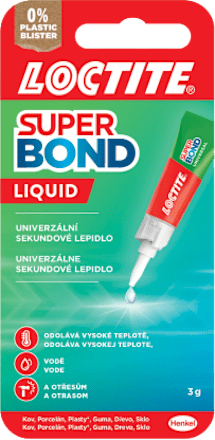 Super Bond Liquid univerzální sekundové lepidlo Loctite