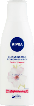 Ošetrujúce čistiace pleťové mlieko na suchú a citlivú pleť NIVEA