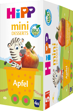 Früchte Apfel mini Desserts ab dem 5. Monat HiPP