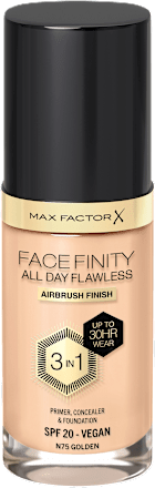 Facefinity 3u1 tekući puder – N75 Golden, SPF 20 MAX FACTOR