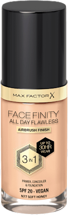 Facefinity 3u1 tekući puder – N77 Soft Honey MAX FACTOR
