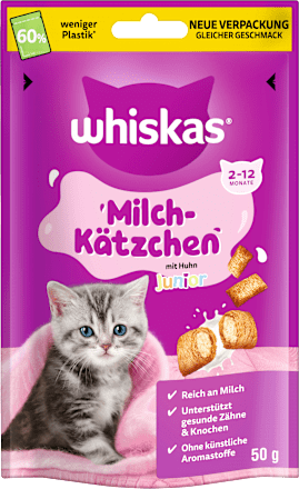 Katzenleckerli Milch Kätzchen Junior mit.Huhn Whiskas