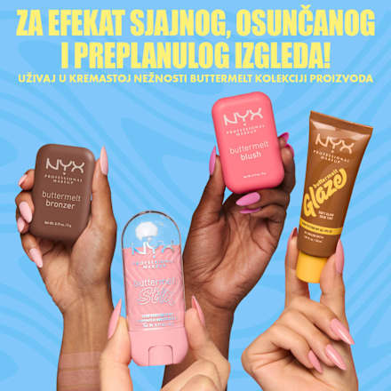 buttermelt Stix hajlajter u stiku - 03 That's So Melt NYX PROFESSIONAL MAKEUP