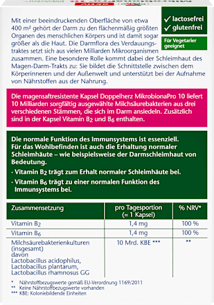 MikrobionaPro Milchsäurekapseln Kapseln  Doppelherz