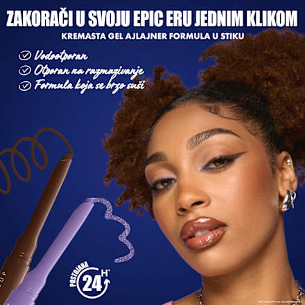 Epic INKY STIX vodootporni ajlajner 03 - Kinetic NYX PROFESSIONAL MAKEUP