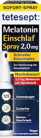 Melatonin Einschlaf Spray tetesept