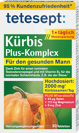 Tabletten Kürbis Plus-Komplex tetesept