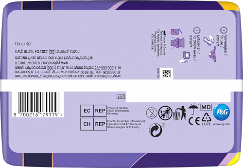 discreet Einlagen Inkontinenz Ultimate Nacht Big Pack always