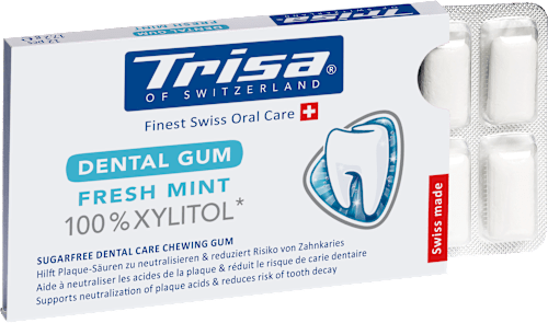 Дентални дъвки с вкус на мента TRISA