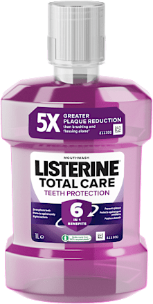 Ústna voda Total Care Teeth Protection Clean Mint Listerine