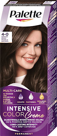 Farba do włosów N3 Średni Brąz Palette INTENSIVE COLOR CREME