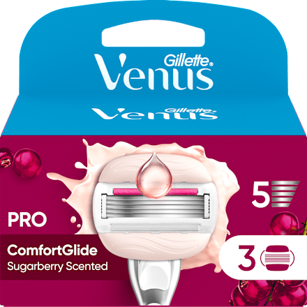 ComfortGlide Miami női borotvabetét sugarberry illattal Gillette Venus