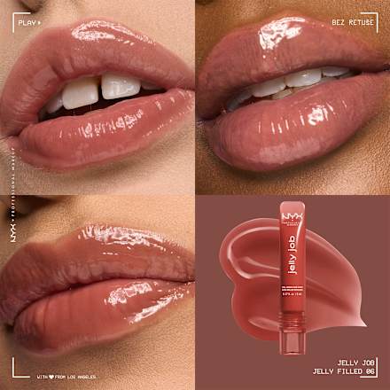 lesk na rty Jelly Job, 06 Jelly Filled  NYX PROFESSIONAL MAKEUP