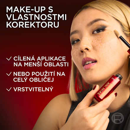 Skin Ink make-up & korektor 2 v 1, 40 Light Warm L'ORÉAL PARiS