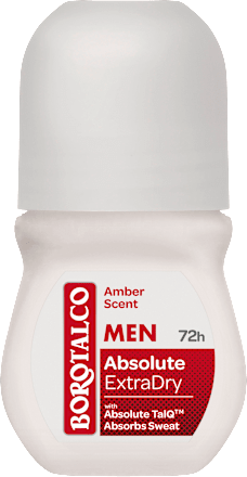 MEN Anti-Transpirant Roll-On Absolute ExtraDry Amber Scent Borotalco