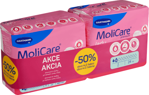 inkontinenční vložky lady Pad 1,5 kapky HARTMANN MoliCare