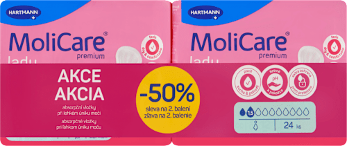 inkontinenční vložky lady Pad 1,5 kapky HARTMANN MoliCare