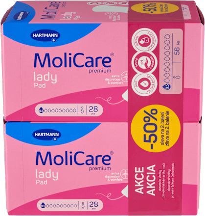 inkontinenční vložky lady Pad 0.5 kapek HARTMANN MoliCare