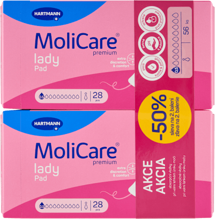 inkontinenční vložky lady Pad 0.5 kapek HARTMANN MoliCare